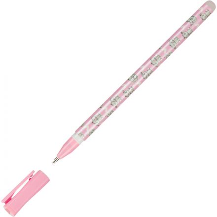 Ручка гелевая со стираемыми чернилами M&G Animal,д.ш.0,5мм, син, асс