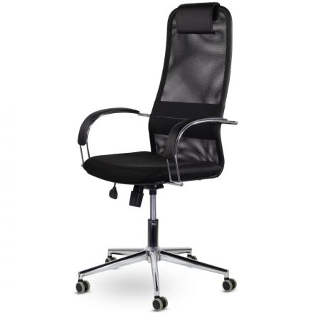 Кресло UP_СН-601 Соло хром SoloСН МБ Ср S-0401/TW-01/Е11-к (черный) Кресло UP_СН-601 Соло хром SoloСН МБ Ср S-0401/TW-01/Е11-к (черный)