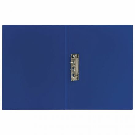 Папка с боковым металлическим прижимом STAFF, синяя, до 100 листов, 0,5 мм, 229232 Папка с боковым металлическим прижимом STAFF, синяя, до 100 листов, 0,5 мм, 229232