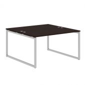 Стол 2-х местный XQWST 1414 Легно темный/Алюминий 1400х1406х750 Стол 2-х местный XQWST 1414 Легно темный/Алюминий 1400х1406х750