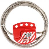 Трос блокиратор многофункциональный, длина 1,8м, Ø4мм(Красный) (BD-L11-2) Трос блокиратор многофункциональный, длина 1,8м, Ø4мм(Красный) (BD-L11-2)