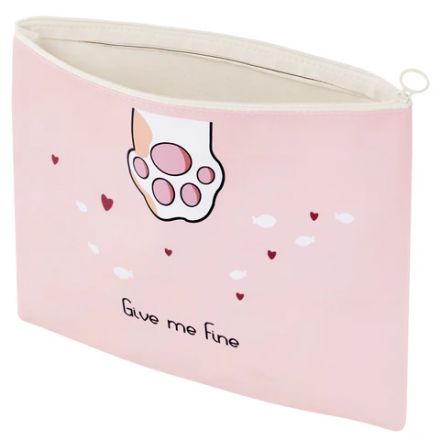 Папка для тетрадей ПИФАГОР А4, 1 отделение, ПВХ, на молнии, ассорти, "Pawesome", 32x23 см, 273829 Папка для тетрадей ПИФАГОР А4, 1 отделение, ПВХ, на молнии, ассорти, "Pawesome", 32x23 см, 273829