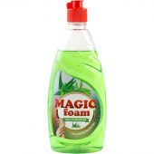 Средство для мытья посуды MAGIC FOAM Алоэ-Вера и зеленый чай 500гр Средство для мытья посуды MAGIC FOAM Алоэ-Вера и зеленый чай 500гр