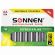 Батарейки КОМПЛЕКТ 10 шт., SONNEN Super Alkaline, АА (LR6,15А), алкалиновые, пальчиковые, в коробке, 454231