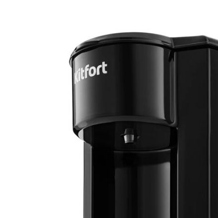 Кофеварка капельная KITFORT КТ-763, 350 Вт, объем 0,15 л, черная Кофеварка капельная KITFORT КТ-763, 350 Вт, объем 0,15 л, черная