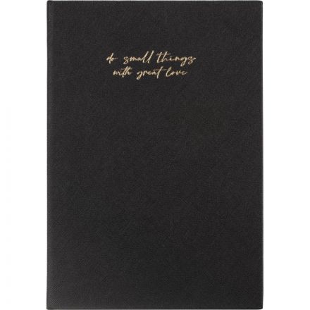 Ежедневник недатированный черный, А5 136 л., Plan your life, ATTACHE