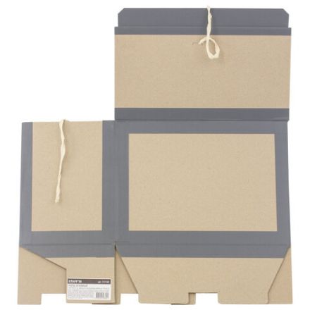 Короб архивный 180х240х330 мм, переплетный картон/бумвинил, завязки, до 1700 л., STAFF, 112160 Короб архивный 180х240х330 мм, переплетный картон/бумвинил, завязки, до 1700 л., STAFF, 112160