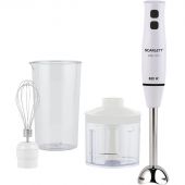 Блендер SCARLETT SC-HB42F06, погружной, 850Вт, белый Блендер SCARLETT SC-HB42F06, погружной, 850Вт, белый