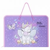 Папка для труда на молнии с ручками ПИФАГОР А4, 1 отделение, пластик, органайзер, "Sweet Dreamer", 271471 Папка для труда на молнии с ручками ПИФАГОР А4, 1 отделение, пластик, органайзер, "Sweet Dreamer", 271471