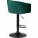 Стул барный LO_DOBRIN DARCY BLACK LM-5025_B-M_V-1922-9 зеленый велюр
