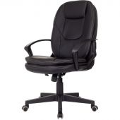 Кресло VB_EChair 668 PU черный эко.кожа крестов. пластик Кресло VB_EChair 668 PU черный эко.кожа крестов. пластик