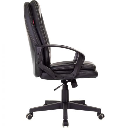 Кресло VB_EChair 668 PU черный эко.кожа крестов. пластик Кресло VB_EChair 668 PU черный эко.кожа крестов. пластик