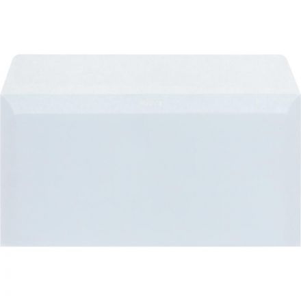 Конверт белый E65 стрип 110х220 80г КОМУС 1000шт/ уп