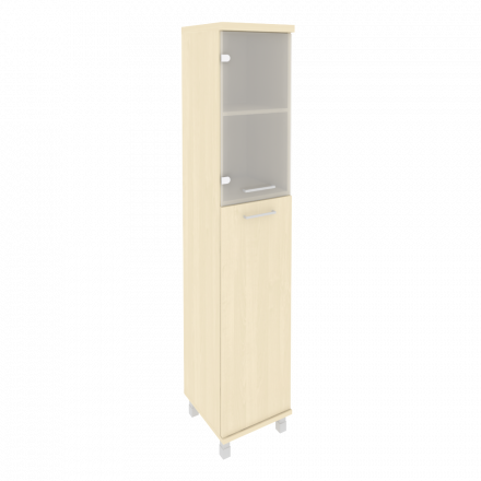 First Шкаф высокий узкий левый KSU-1.7 (L) Клён 401*432*2060