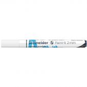 Маркер акриловый Schneider Paint-It 310 2мм пулевидный белый 120149