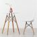 Стол обеденный BRABIX "Eames T-01", круглый, диаметр 80 см, опоры дерево, белый, 532633