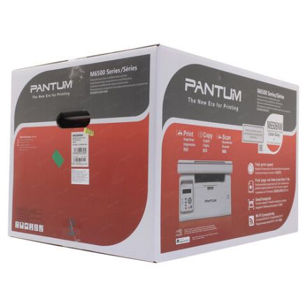 МФУ лазерное PANTUM M6506NW "3 в 1", А4, 22 стр./мин., 20000 стр./мес., Wi-Fi, сетевая карта МФУ лазерное PANTUM M6506NW "3 в 1", А4, 22 стр./мин., 20000 стр./мес., Wi-Fi, сетевая карта