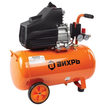 Компрессор ВИХРЬ КМП-300/50, 2000 Вт, рабочее давление 8 бар, объем 50 л, 300 л/мин, 2,7 л.с., 74/3/4 Компрессор ВИХРЬ КМП-300/50, 2000 Вт, рабочее давление 8 бар, объем 50 л, 300 л/мин, 2,7 л.с., 74/3/4
