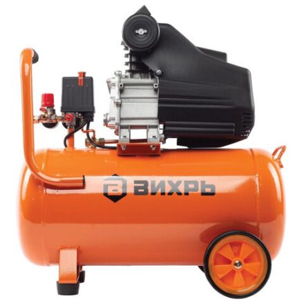 Компрессор ВИХРЬ КМП-300/50, 2000 Вт, рабочее давление 8 бар, объем 50 л, 300 л/мин, 2,7 л.с., 74/3/4 Компрессор ВИХРЬ КМП-300/50, 2000 Вт, рабочее давление 8 бар, объем 50 л, 300 л/мин, 2,7 л.с., 74/3/4