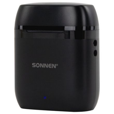 Наушники беспроводные TWS вкладыши с микрофоном, SONNEN EP-BH10B, Bluetooth 5.3, черные, 514122 Наушники беспроводные TWS вкладыши с микрофоном, SONNEN EP-BH10B, Bluetooth 5.3, черные, 514122