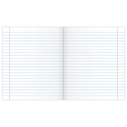 Тетрадь ЗЕЛЁНАЯ обложка 12 л., линия с полями, офсет, "Маяк", Т5012Т2 1Г