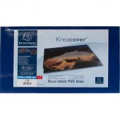 Коврик на стол Exacompta 57,5х37,5см синий с прозрачным листом 29782E Коврик на стол Exacompta 57,5х37,5см синий с прозрачным листом 29782E