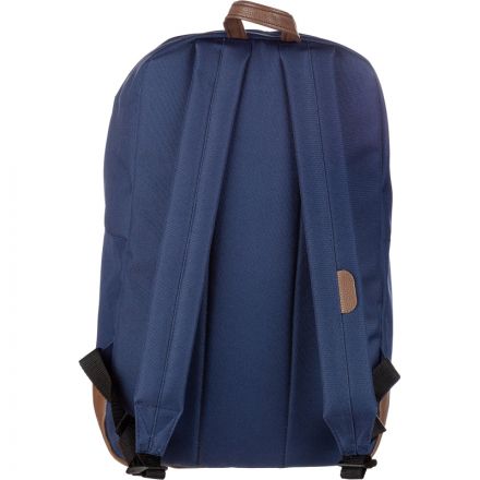 Рюкзак молодежный №1 School синий+ коричн.кож.зам Рюкзак молодежный №1 School синий+ коричн.кож.зам