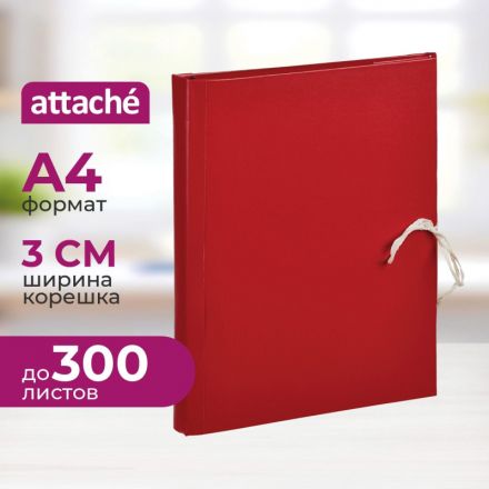 Папка архивная бумвинил 03см 4 завязки Папка архивная бумвинил 03см 4 завязки