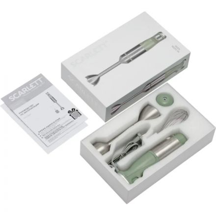 Блендер SCARLETT SC-HB42S14,погружной,1 предмет 1600 Вт LED-дисплей Блендер SCARLETT SC-HB42S14,погружной,1 предмет 1600 Вт LED-дисплей