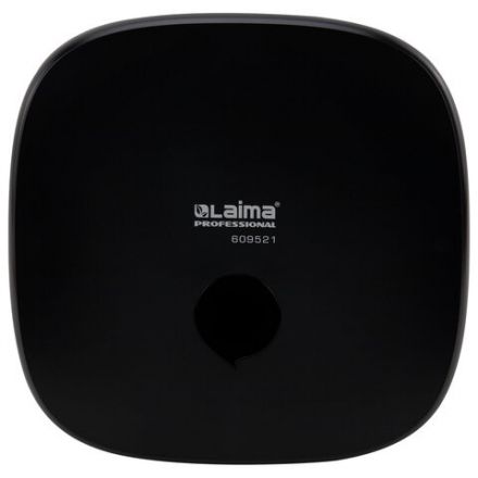 Диспенсер для туалетной бумаги LAIMA PROFESSIONAL PREMIUM BLACK (Система T2), малый, черный, ABS-пластик, 609521