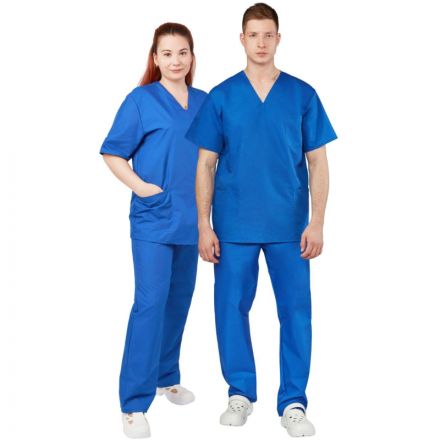 Костюм хирурга универс./м05-КБР,цв.вас (р.48-50) р.182-188 Костюм хирурга универс./м05-КБР,цв.вас (р.48-50) р.182-188