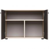 Тумба для оргтехники EVO 254T003GUDK 800х604x588 Кашемир/Дуб Пасадена