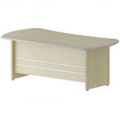 Стол САТУРН-Д для рук-ля эргоном. 2000 (800,004) ясень