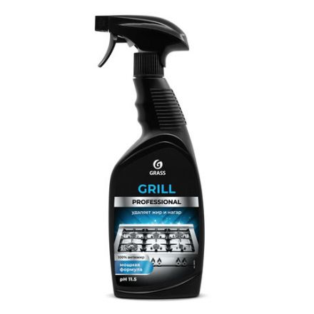 Средство чистящее от жира/нагара 600 мл GRASS GRILL DELICATE PROFESSIONAL, щелочное, распылитель, 125713 Средство чистящее от жира/нагара 600 мл GRASS GRILL DELICATE PROFESSIONAL, щелочное, распылитель, 125713