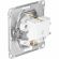 Розетка 1-м СП AtlasDesign 16А IP20 с заземл. механизм бел. SE ATN000143