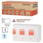 Полотенца бумажные 150 шт., LAIMA PREMIUM (H2), W-сложение, 2-слойные, белые, КОМПЛЕКТ 21 пачка, 32х21,6 см, 116378