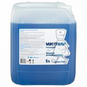 Средство дезинфицирующее 5 л, МИСТРАЛЬ, концентрат Средство дезинфицирующее 5 л, МИСТРАЛЬ, концентрат