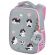 Ранец BRAUBERG LIGHT, 1 отделение, с брелоком, "Cat patches", плюшевые нашивки, 36х26х13 см, 272030