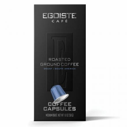 Кофе в капсулах EGOISTE "DECAF" для кофемашин Nespresso, 10 порций, арабика 100%, ФРАНЦИЯ, EG05012004 Кофе в капсулах EGOISTE "DECAF" для кофемашин Nespresso, 10 порций, арабика 100%, ФРАНЦИЯ, EG05012004