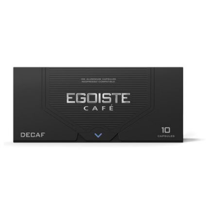 Кофе в капсулах EGOISTE "DECAF" для кофемашин Nespresso, 10 порций, арабика 100%, ФРАНЦИЯ, EG05012004 Кофе в капсулах EGOISTE "DECAF" для кофемашин Nespresso, 10 порций, арабика 100%, ФРАНЦИЯ, EG05012004