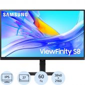 Монитор Samsung (LS27D804UAIXCI)27/UHD/IPS/60Hz/350cd/5ms/HDMI/DP/HAS Монитор Samsung (LS27D804UAIXCI)27/UHD/IPS/60Hz/350cd/5ms/HDMI/DP/HAS