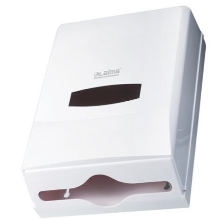 Диспенсер для полотенец на 2 пачки LAIMA PROFESSIONAL CLASSIC (Система H2), Z-сложения, 601425 Диспенсер для полотенец на 2 пачки LAIMA PROFESSIONAL CLASSIC (Система H2), Z-сложения, 601425
