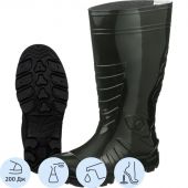 Сапоги специальные цв.оливковый мод. Д23-КЩС с МП, МС (р.37) ПВХ Сапоги специальные цв.оливковый мод. Д23-КЩС с МП, МС (р.37) ПВХ