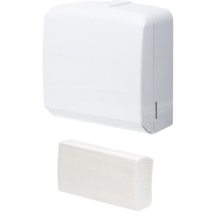 Полотенца бумажные листовые Viva Z-сложения 1-слойные 16 пачек по 200 листов