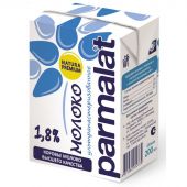 Молоко Parmalat ультрапастеризованное 1,8% 0,2 л 27 шт/уп