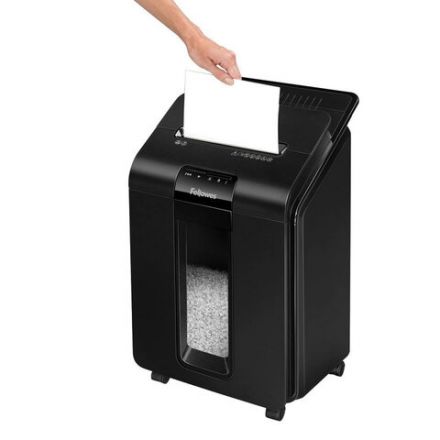 Уничтожитель (шредер) FELLOWES AUTOMAX 100M, 4 уровень секретности, фрагменты 4х10 мм, 100 листов, корзина 23 литра, FS-462, FS-46292 Уничтожитель (шредер) FELLOWES AUTOMAX 100M, 4 уровень секретности, фрагменты 4х10 мм, 100 листов, корзина 23 литра, FS-462, FS-46292
