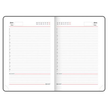 Ежедневник недатированный А5 (138х213 мм) BRAUBERG "Select", балакрон, 160 л., темно-синий, 123430 Ежедневник недатированный А5 (138х213 мм) BRAUBERG "Select", балакрон, 160 л., темно-синий, 123430