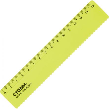 Линейка 15см с волнистым краем NEON Cristal ЛН174 Линейка 15см с волнистым краем NEON Cristal ЛН174