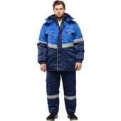 Костюм рабочий зимний з43-КБР вас/син р.44-46/170-176 Костюм рабочий зимний з43-КБР вас/син р.44-46/170-176