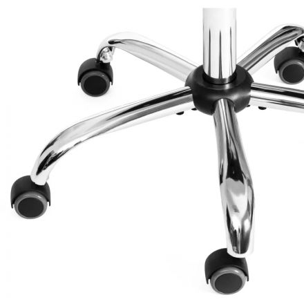 Кресло ТЧ Комус Мебель Easy Chair 619, сетка/экокожа, черный, хром Кресло ТЧ Комус Мебель Easy Chair 619, сетка/экокожа, черный, хром